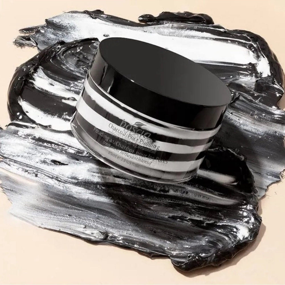 boscia Charcoal Pore Pudding - Black and White new and in box